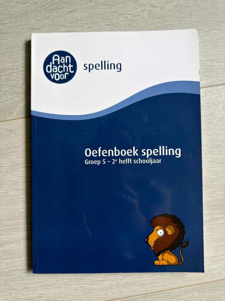 Aandacht voor spelling oefenboek Groep 5 - 2e helft, Ophalen of Verzenden, Zo goed als nieuw, Overige niveaus, Nederlands