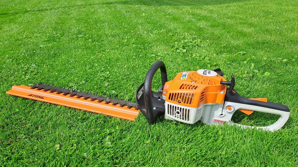 Stihl HS 45 heggenschaar met 45 cm blad, Benzine, Gebruikt, -, -