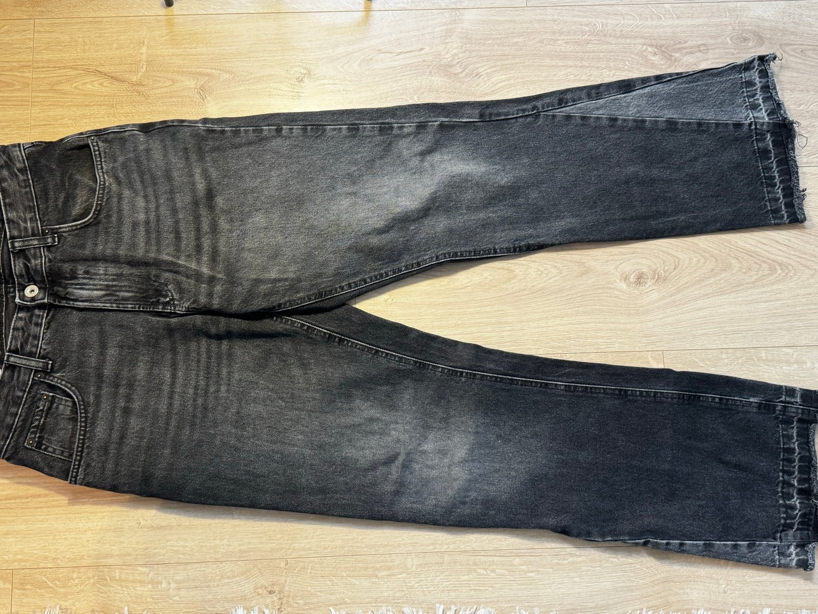 Flared Jeans zara, Kleding | Dames, ., Zwart, Ophalen of Verzenden, W30 - W32 (confectie 38/40)