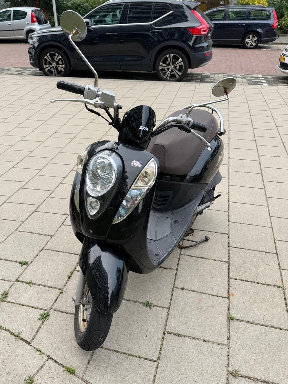 SYM Mio 50 – 2008 – Blauw kenteken – 9.300 km, Fietsen en Brommers, Ophalen, Gebruikt, Benzine, Mio