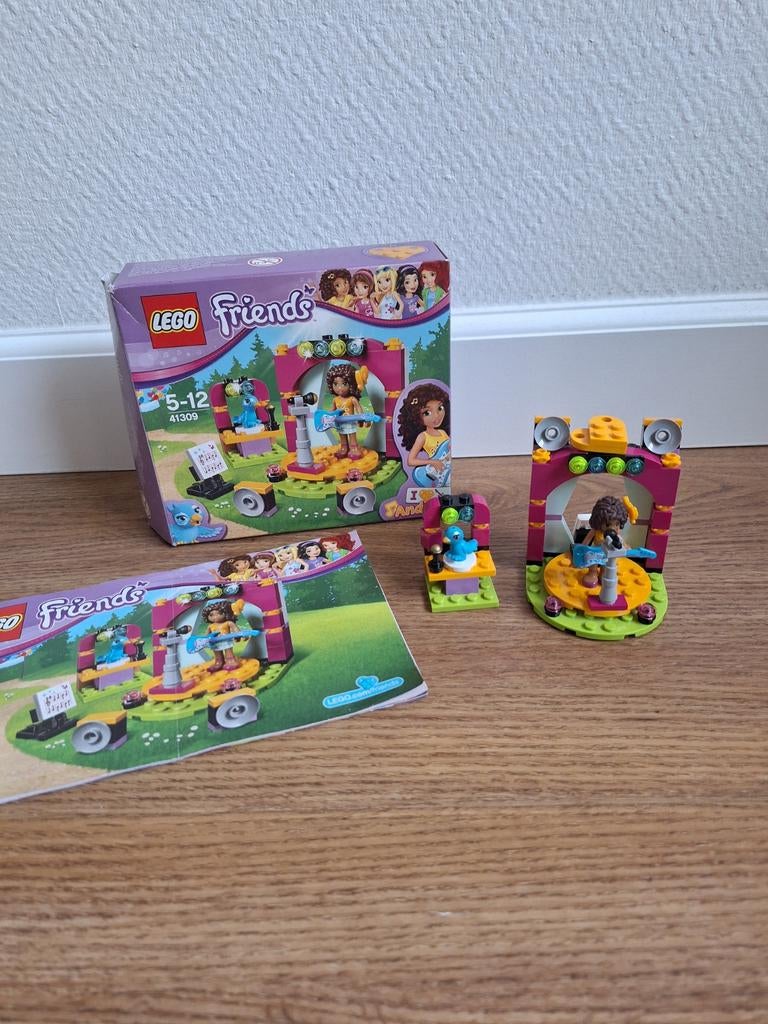 Lego friends Andrea's muzikale duet 41309, Ophalen of Verzenden, Zo goed als nieuw
