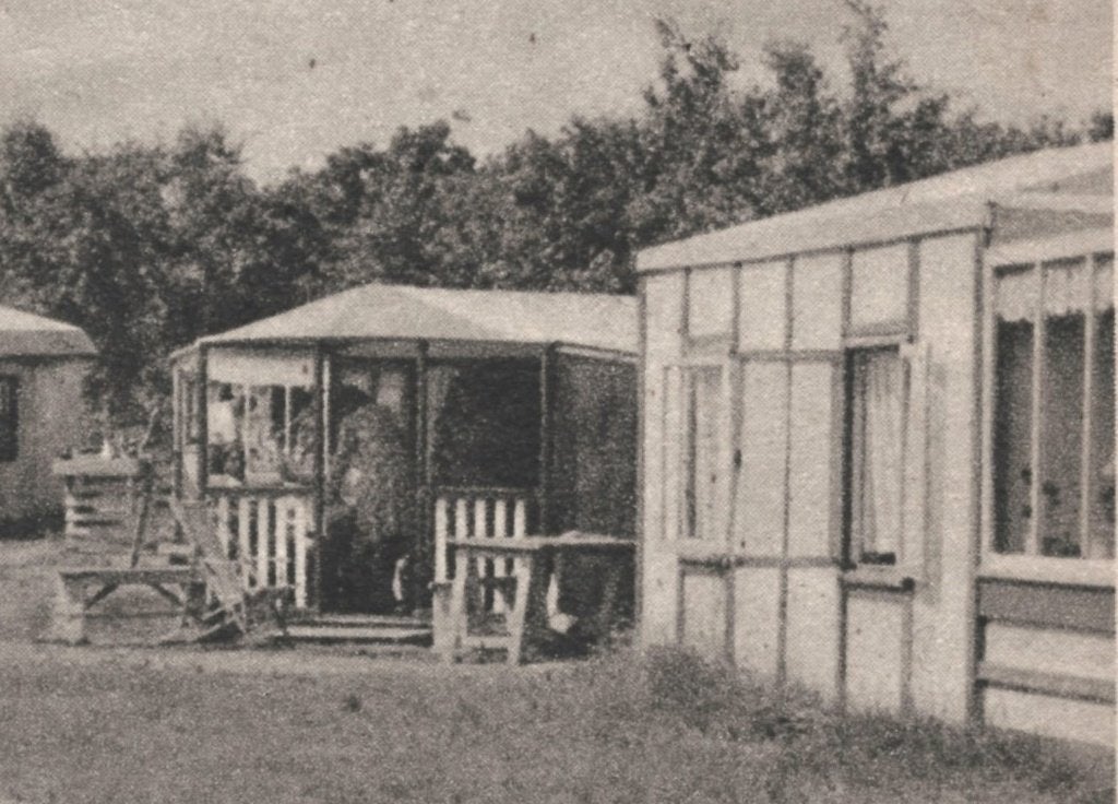 805114	Bakkum	NH 1956 Kampeerterrein	Gelopen met postzegel, Ophalen of Verzenden, 1940 tot 1960, Gelopen, Noord-Holland