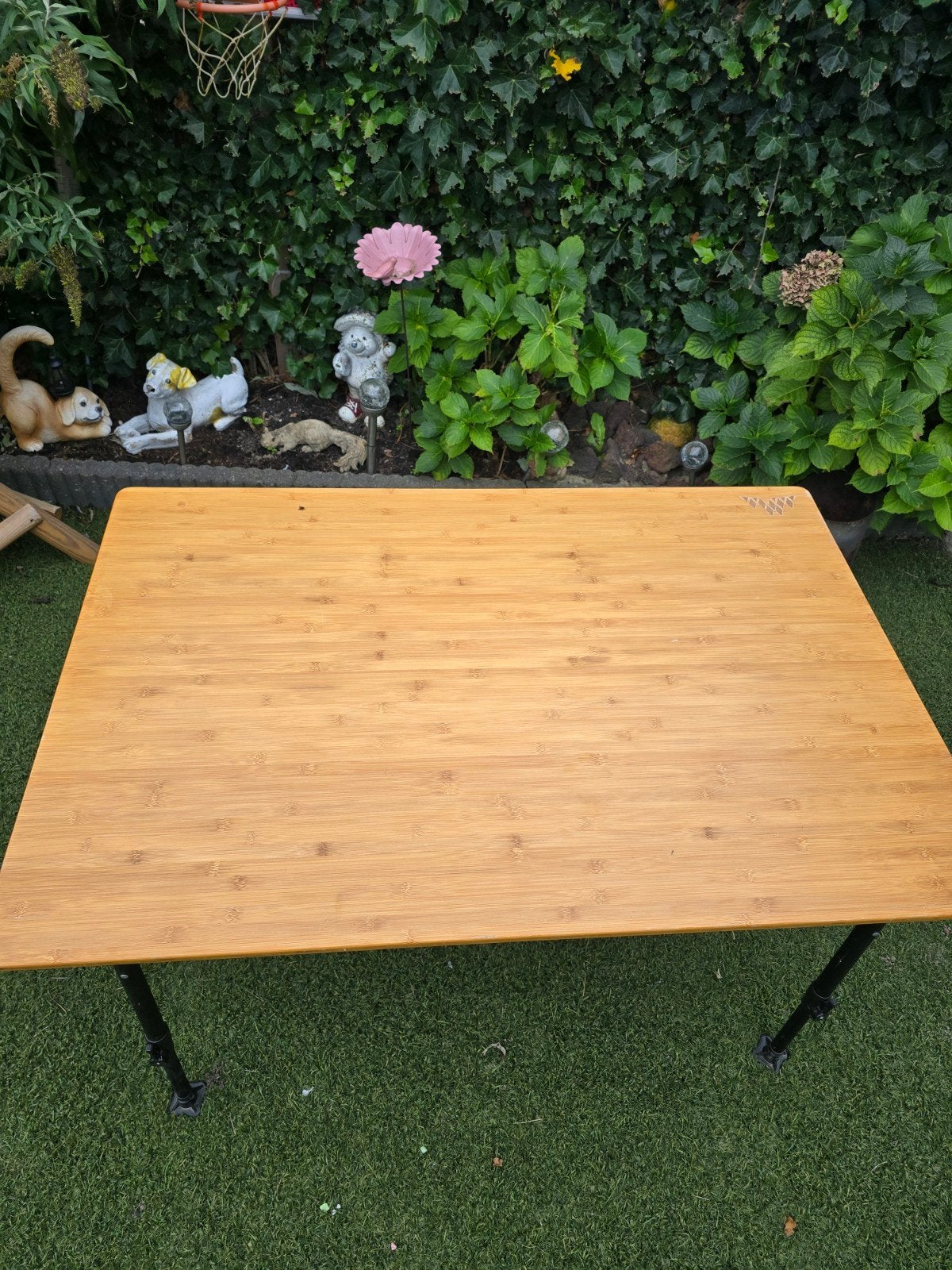 Opvouwbare bamboe campingtafel - Ideaal voor buiten, Ophalen, Gebruikt, Campingtafel