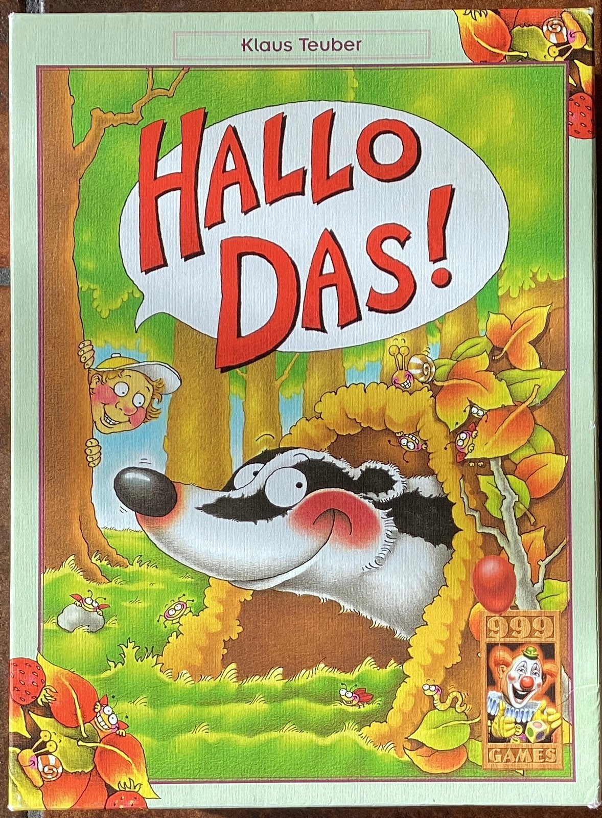 Hallo Das! – 999 Games, vanaf 6 jaar, Ophalen of Verzenden, Zo goed als nieuw