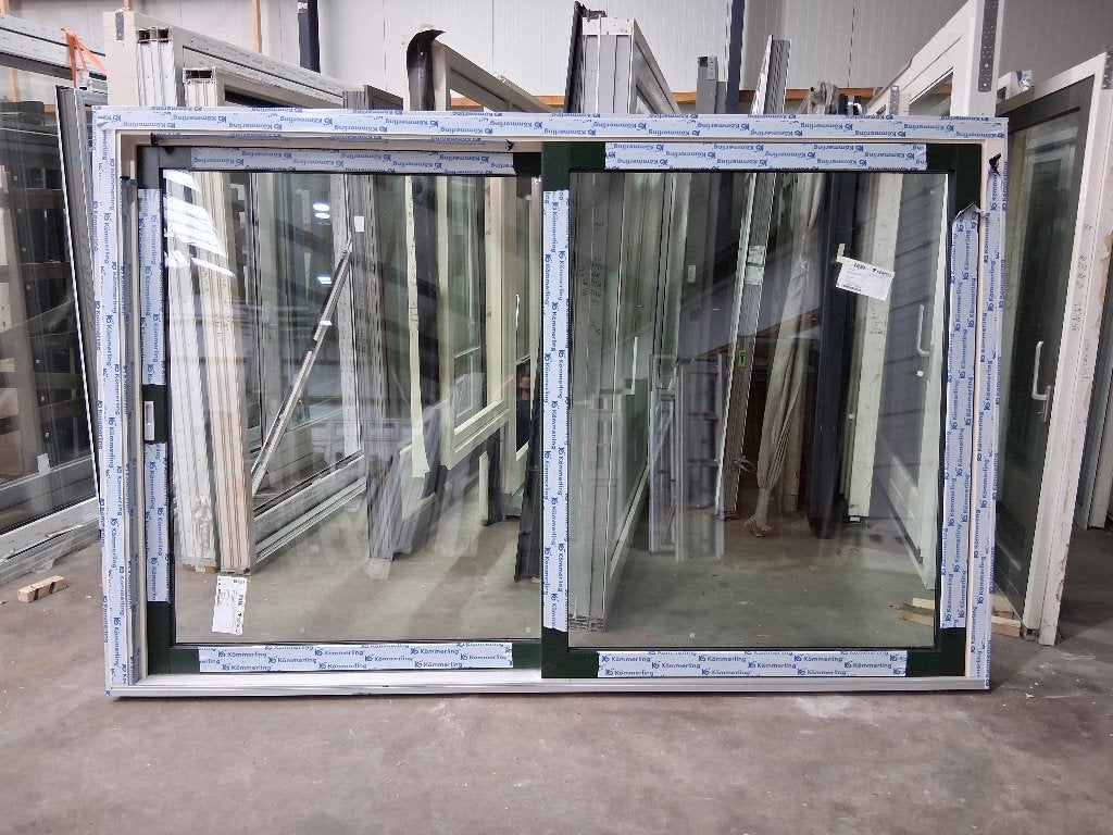 Nieuw Schuifpui Triple glas bezorgen factuur mogelijk, Kunststof, 225 cm of meer, Ophalen of Verzenden, Zo goed als nieuw