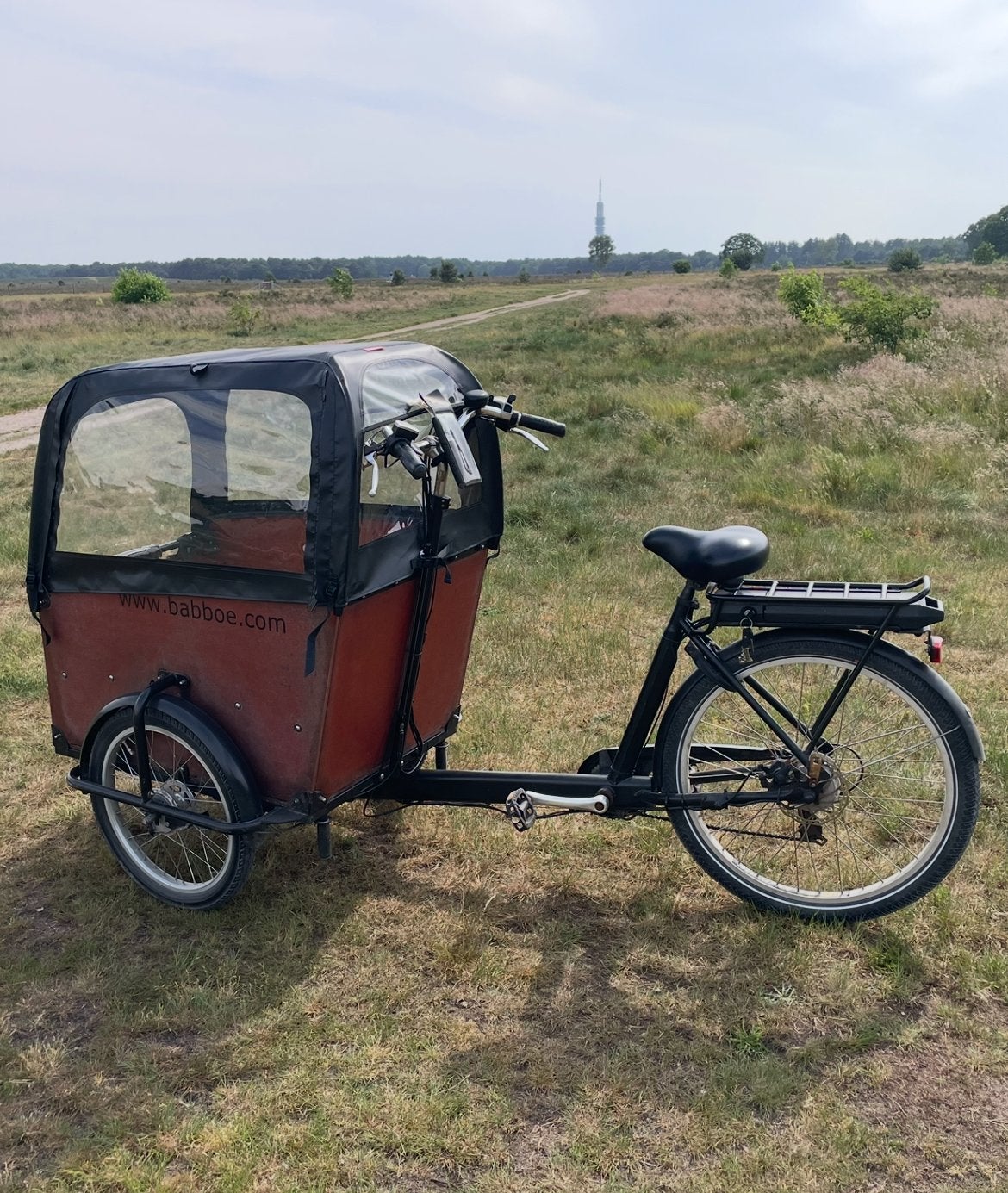 Elektrische bakfiets te huur voor de zomer, per maand., Gebruikt, 3 kinderen, Elektrisch, Schijfrem