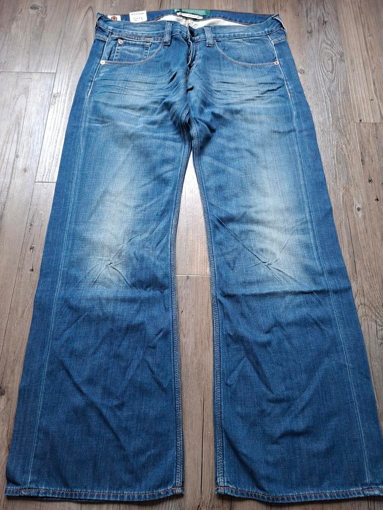 KUYICHI Spice low loose flared jeans W32 L32, Blauw, KUYICHI, Nieuw, Ophalen of Verzenden