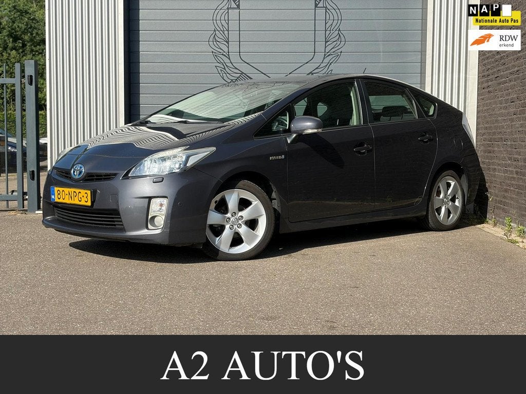 Toyota Prius 1.8 Dynamic Camera|Automaat|Ecc, Stof, Gebruikt, 4 cilinders, Parkeersensor