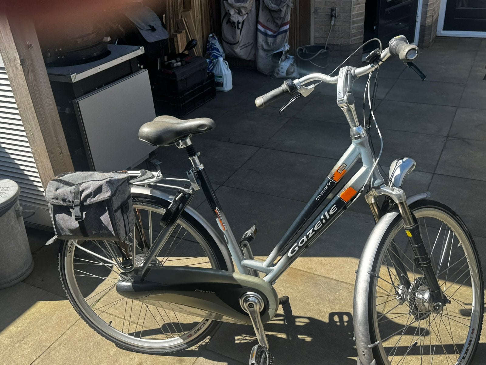 Gazelle Chamonix C8 framehoogte 53 cm  altijd binnen gestaan, Fietsen en Brommers, Fietsen | Dames | Damesfietsen, Ophalen, 53 tot 56 cm