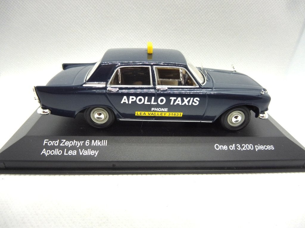 TAXI  FORD ZEPHYR 6 MkIII  Apollo TAXI'S, Hobby en Vrije tijd, Modelauto's | 1:43, Ophalen of Verzenden, Zo goed als nieuw, Auto