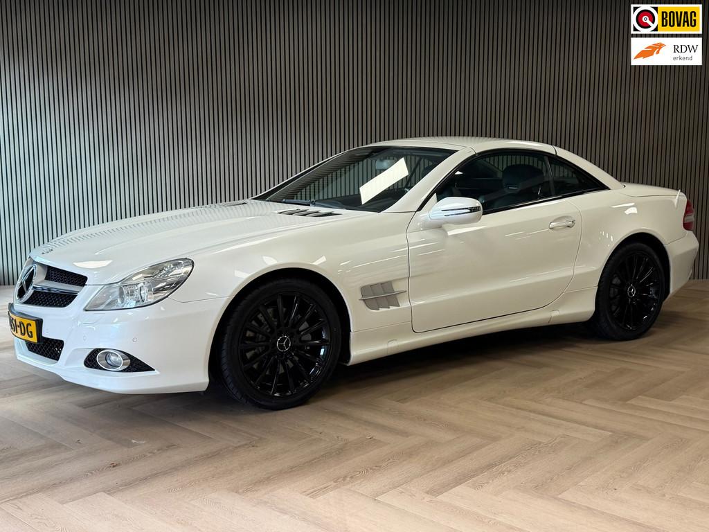 Mercedes-Benz SL-klasse 300 AUT. CABRIOLET HARD-TOP LEDER ST, Auto's, Euro 5, Achterwielaandrijving, Gebruikt, Zwart