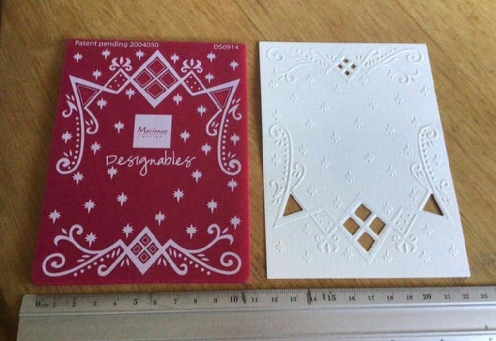 Embossing en snijmal van Marianne design 143, Ophalen of Verzenden, Zo goed als nieuw, Overige thema's, Pons of Mal