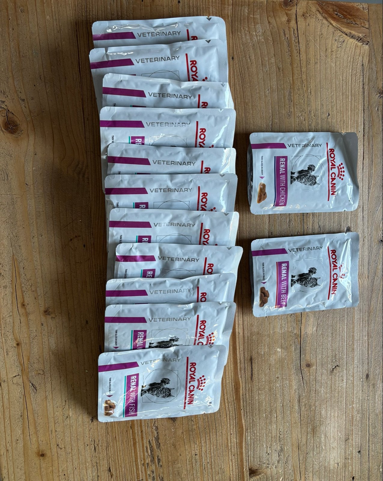 Royal Canin Renal kattenvoer, Ophalen