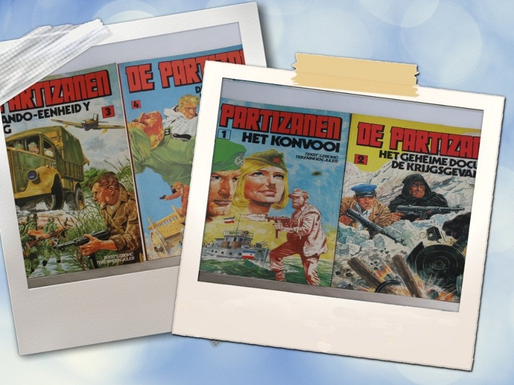 De Partizanen 1 tm 4 ongelezen. 1980, Boeken, Stripboeken, Meerdere stripboeken, Ophalen of Verzenden, Nieuw