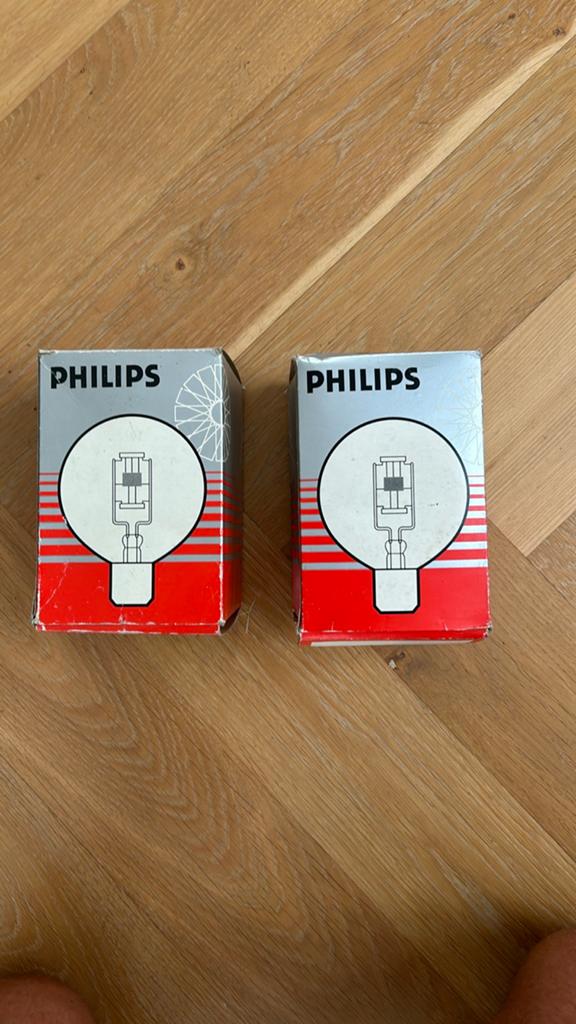 Philips Theaterhalogeen 437E/01 500W E27 (2 stuks), Ophalen of Verzenden, Nieuw