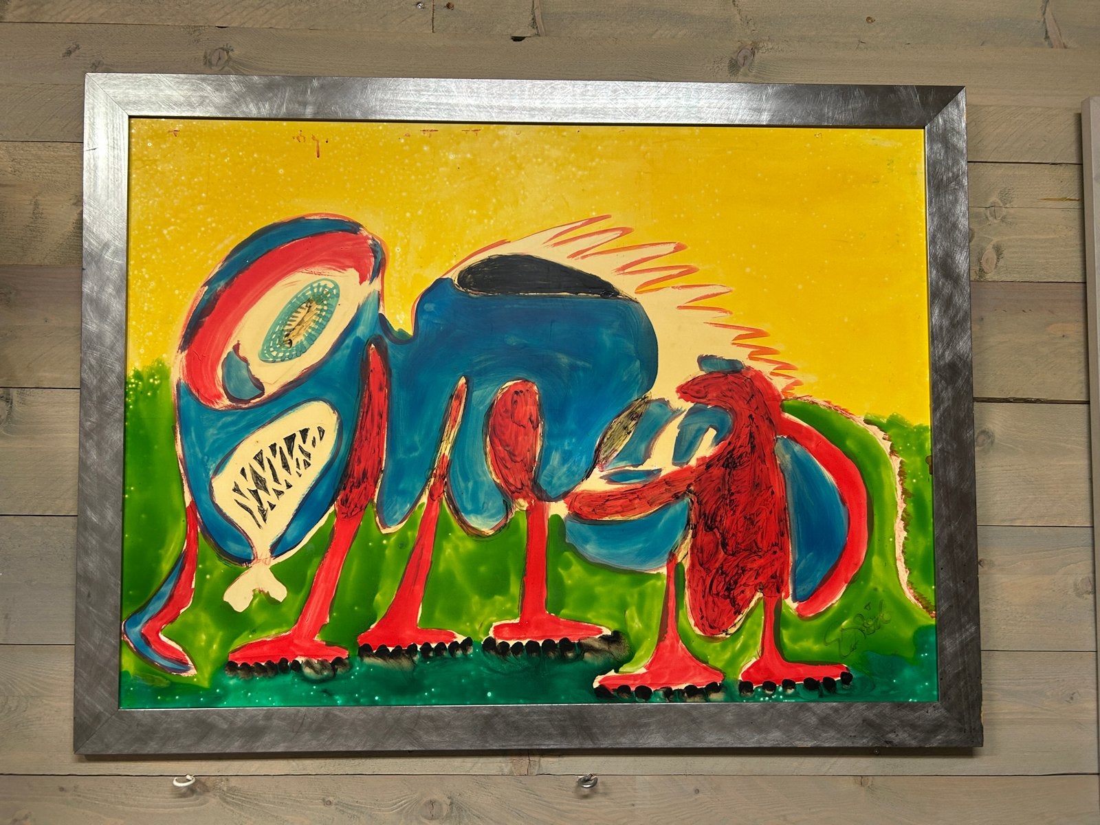 Schilderij Evert van Seggelen - Treve 27 (2007), Ophalen, Abstract, Olieverf, Echtheidscertificaat