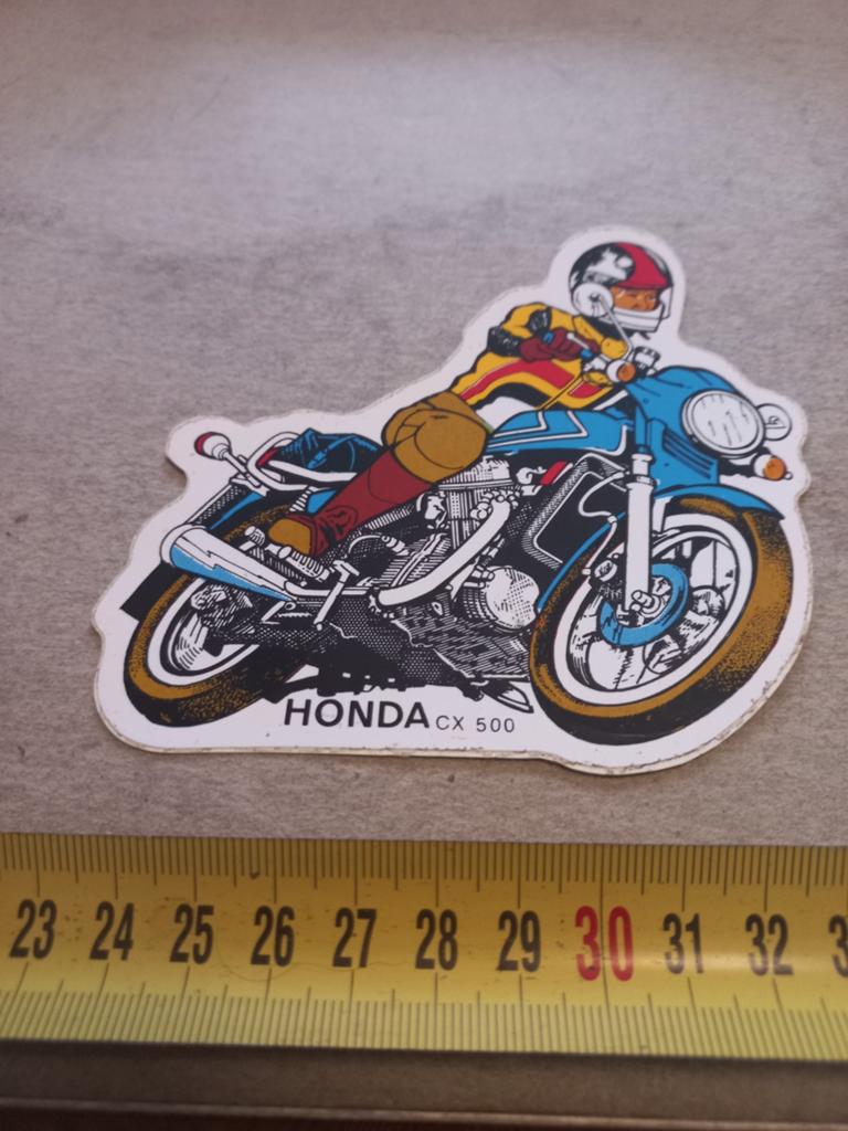Honda cx 500  blauw streep tank, Ophalen of Verzenden, Zo goed als nieuw