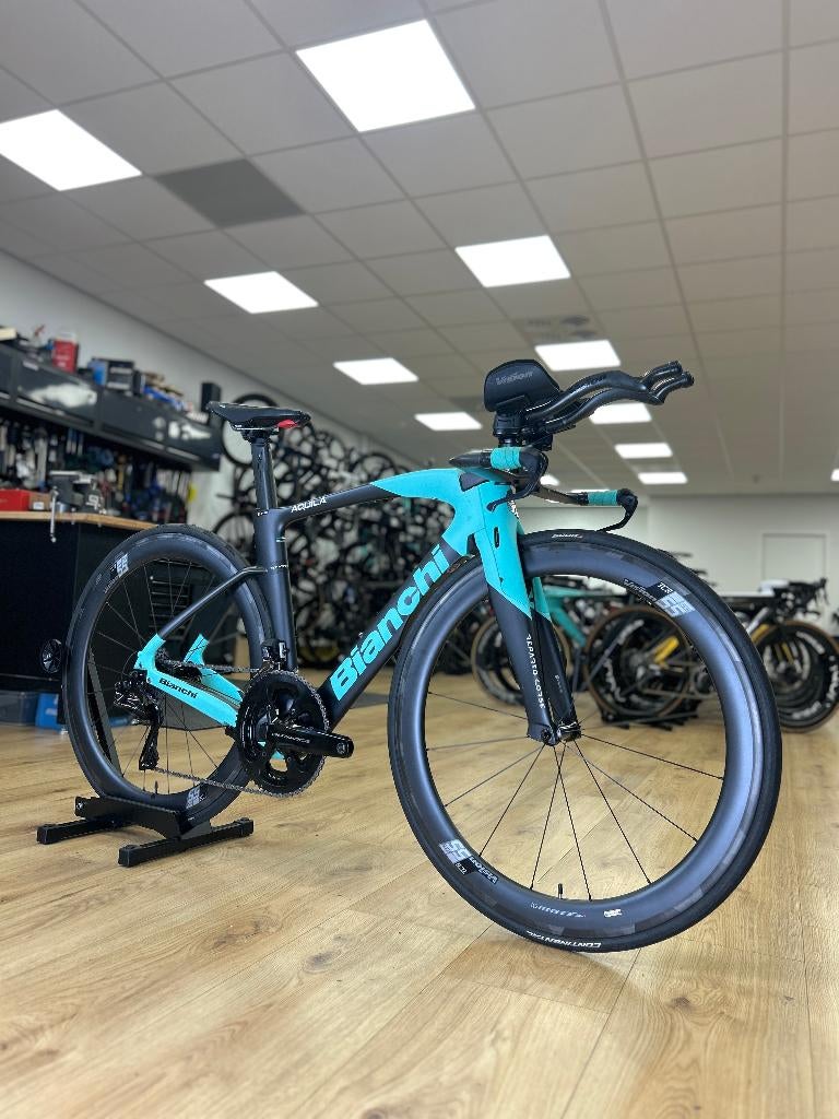 Bianchi Aquila CV Di2 Carbon Racefiets, Ophalen, Zo goed als nieuw, Overige typen