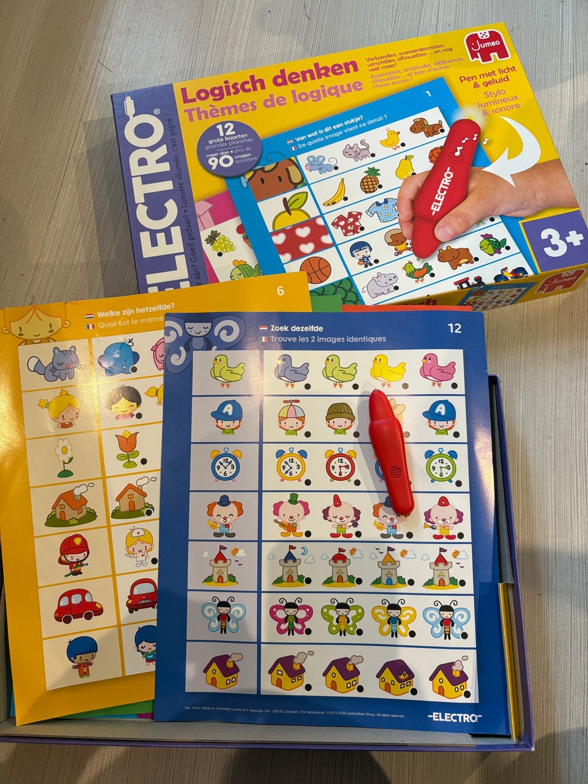 Jumbo Electro Logisch Denken - Educatief Spel 3+, Ophalen of Verzenden, Gebruikt, Puzzelen, Met licht