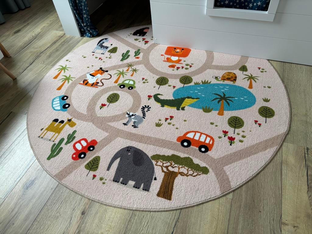 The Carpet kinderkamer kleed/tapijtje Ø 160 cm rond, Kinderen en Baby's, Speelgoed | Speelkleden, Ophalen, Zo goed als nieuw