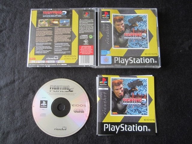 Fighting Force 2 PS1 Playstation 1, Spelcomputers en Games, Games | Sony PlayStation 1, Vechten, 2 spelers, Ophalen of Verzenden