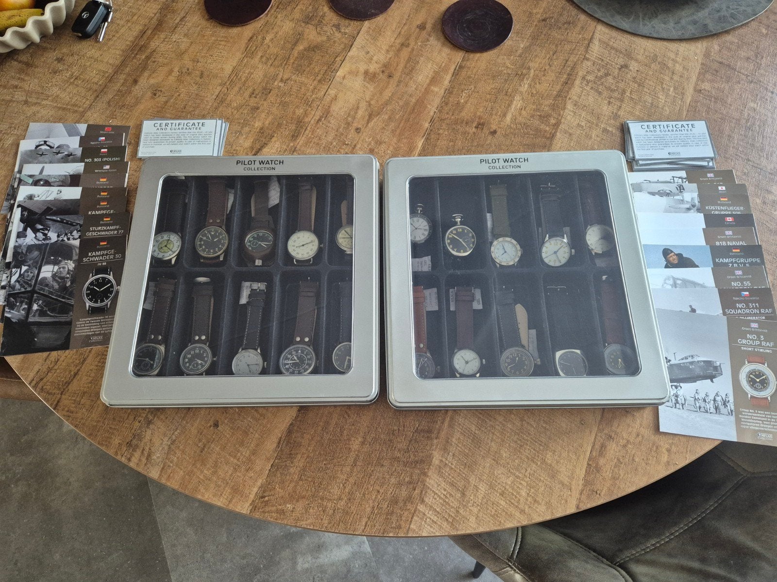 20 Pilot Watch Collection !!!, Verzamelen, Militaria | Algemeen, Ophalen of Verzenden, Landmacht, Nederland
