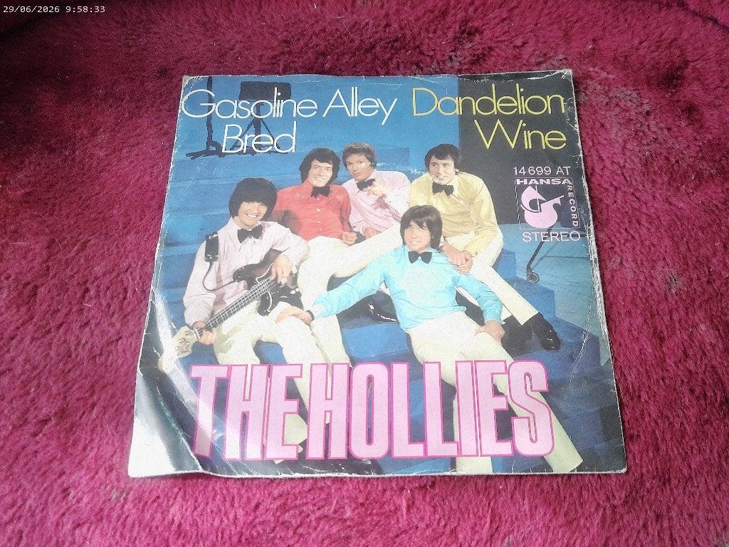 The Hollies - Gasoline Alley Bred, Gebruikt, Fotohoes, 7 inch, Ophalen of Verzenden