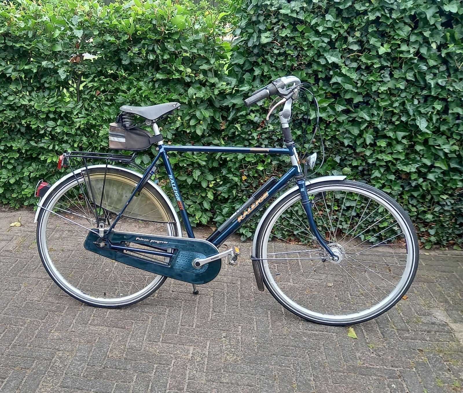 Herenfiets 57 cm frame, Gebruikt, Versnellingen, 57 tot 61 cm, Ophalen