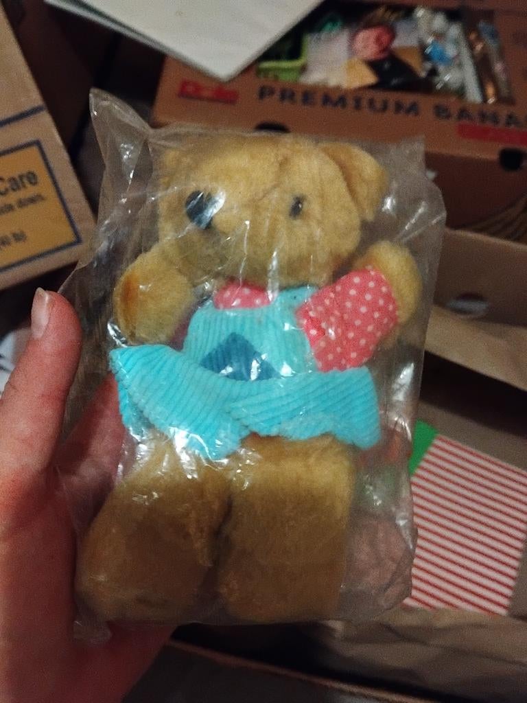 Knuffel, Ophalen of Verzenden, Zo goed als nieuw, Stoffen beer, Overige merken