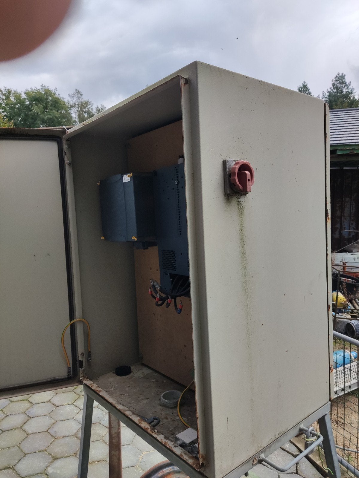 bouwstroomkast, Doe-het-zelf en Verbouw, Elektra en Kabels, Ophalen, Gebruikt, Installatieautomaat