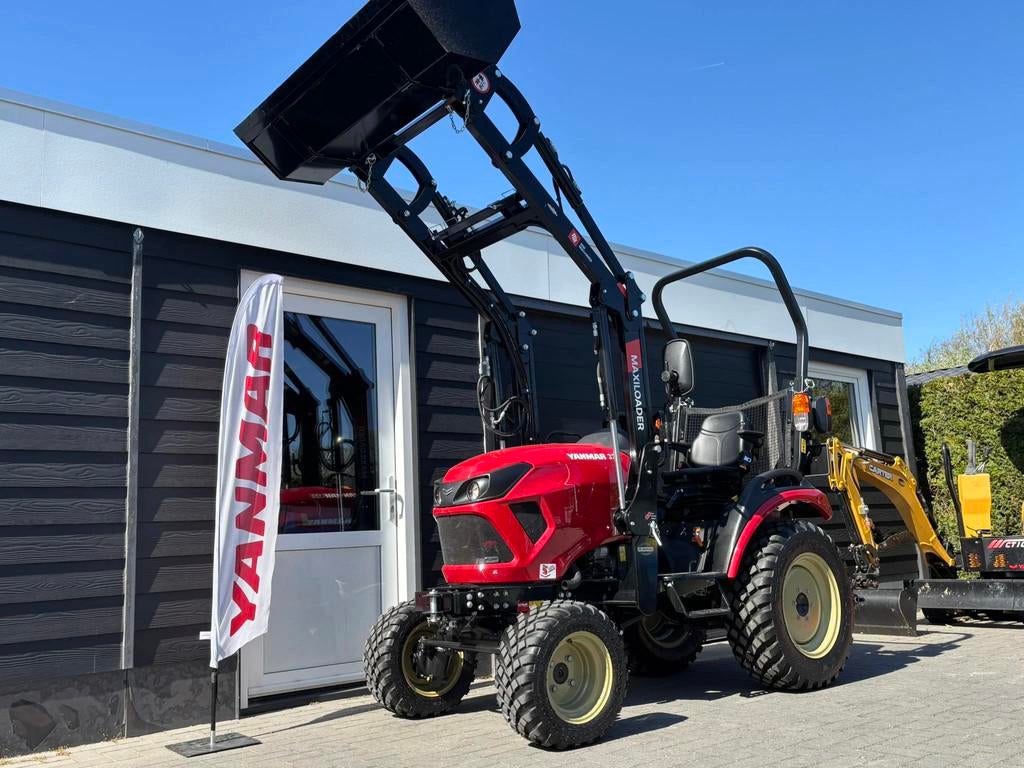 Yanmar SA326 Hydrostaat 4WD Minitractor Voorlader Gazonbande, Gebruikt, Tot 80 Pk, Overige merken, Tot 2500