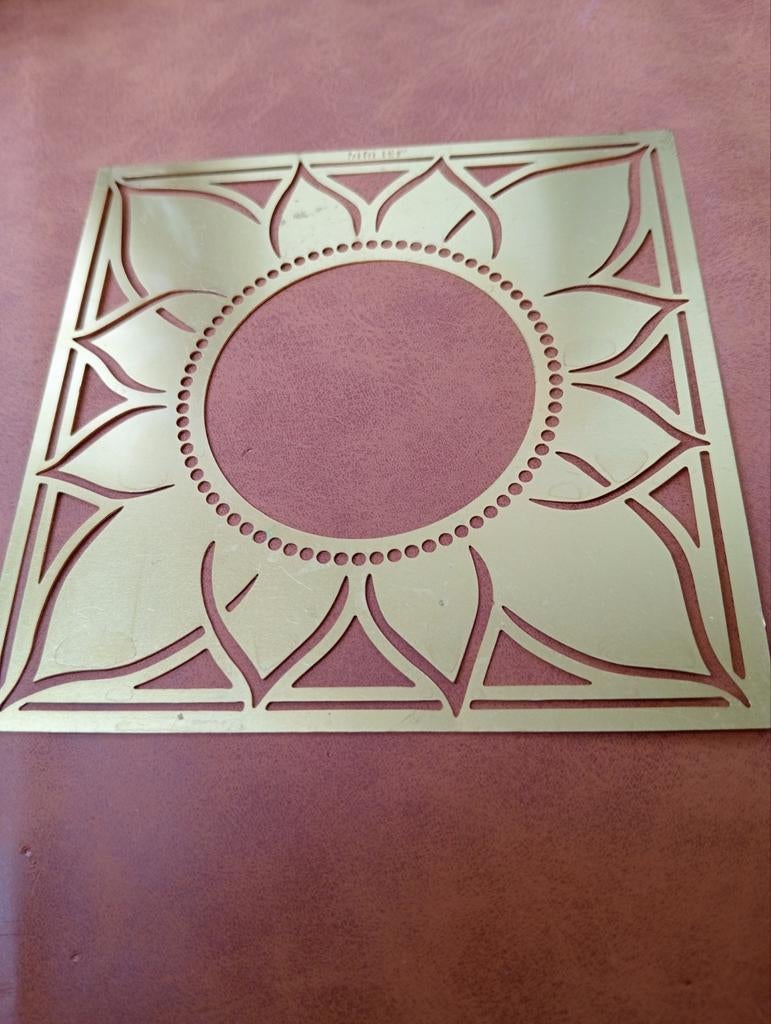 Metalen Mandala Stencil voor Knutselen, Ophalen of Verzenden