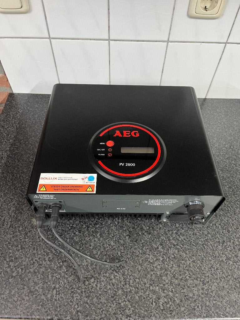 Aeg PV 2800 omvormer., Ophalen of Verzenden, Gebruikt