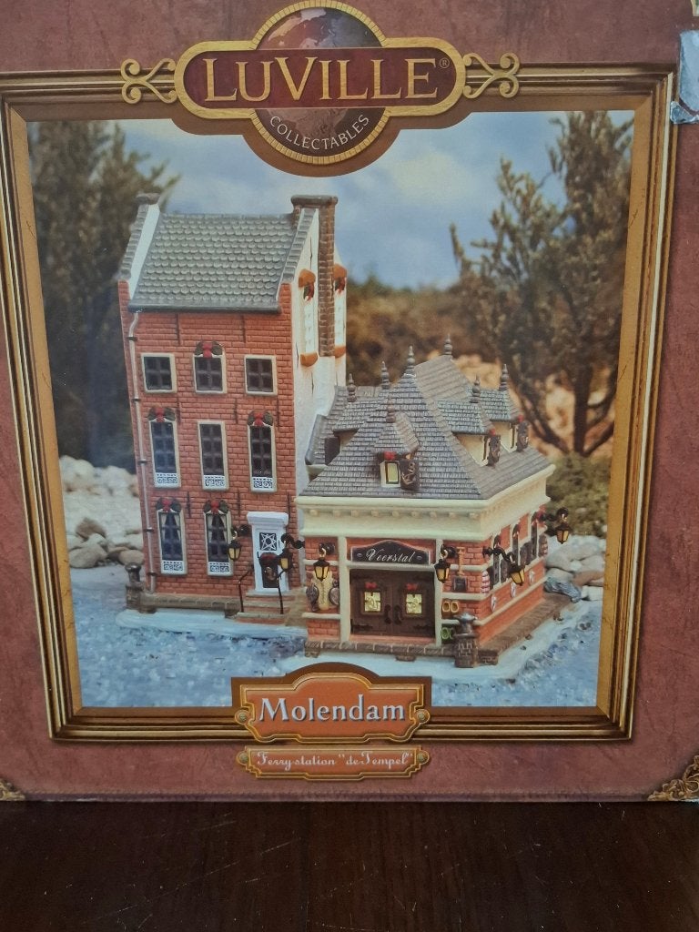 Luville Molendam Kersthuisje, Ophalen of Verzenden, Zo goed als nieuw