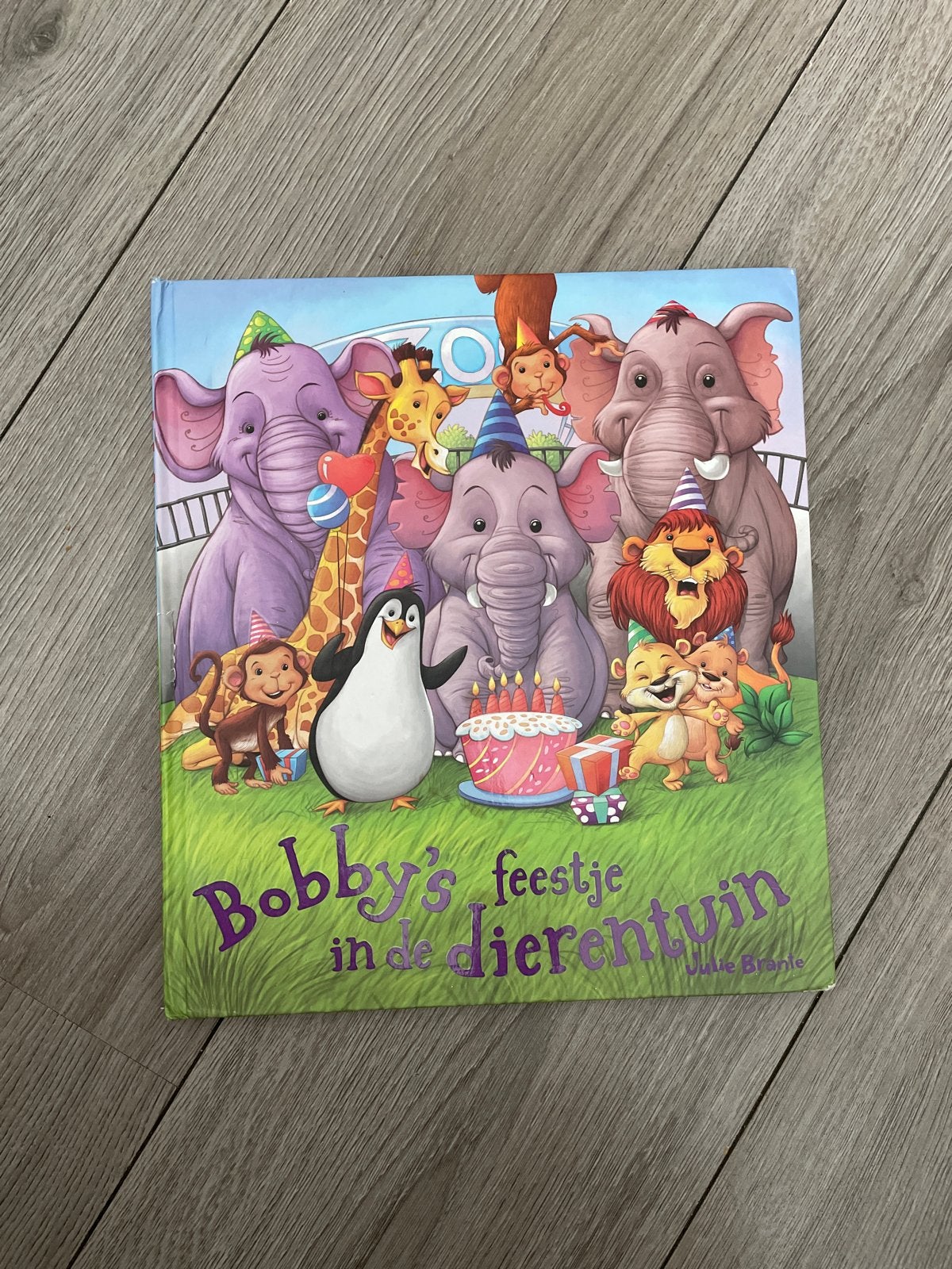 Bobby's feestje in de dierentuin - Voorleesboek, Boeken, Fictie algemeen, Jongen of Meisje, Ophalen of Verzenden, Zo goed als nieuw