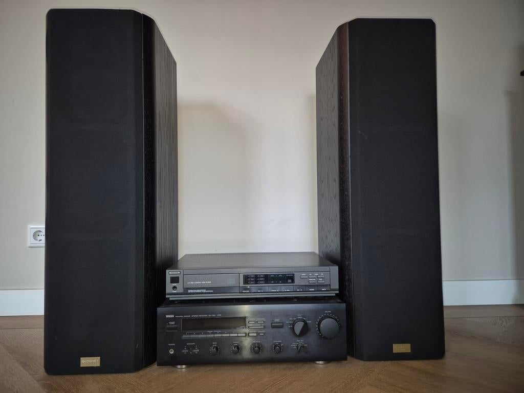 Hifi-set: Quadral Shogun MK V + Yamaha + Aristona, Ophalen, Overige merken