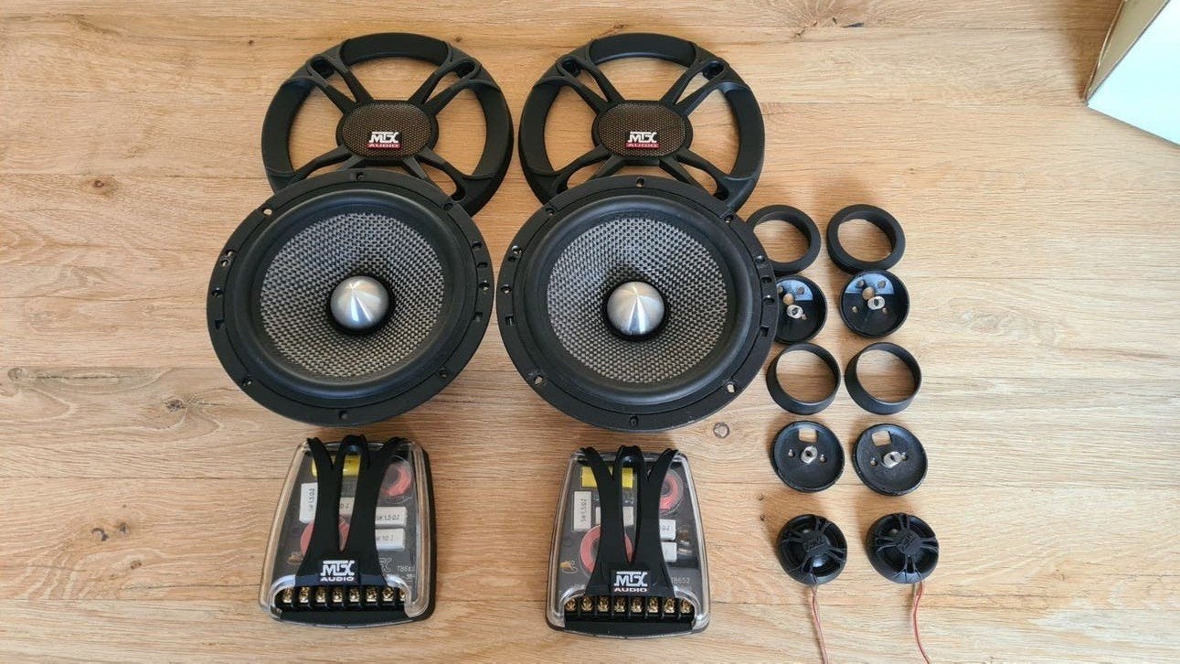 MTX Audio Thunder 8000 T8652 16,5cm 2-weg Composet Speakerse, Auto diversen, Ophalen of Verzenden, Gebruikt