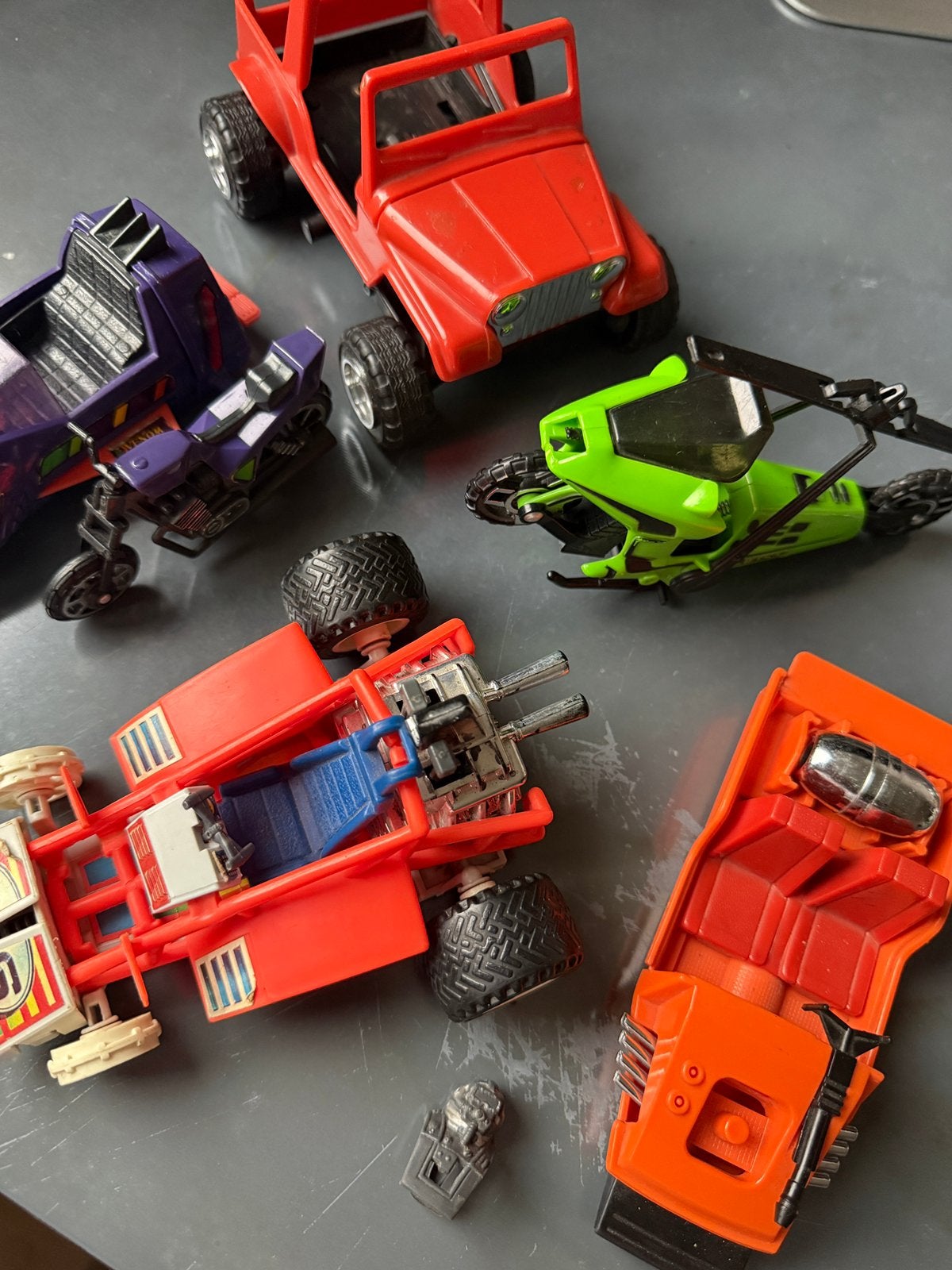 Vintage M.A.S.K. Kenner voertuigen partij jaren 80, Ophalen, Gebruikt