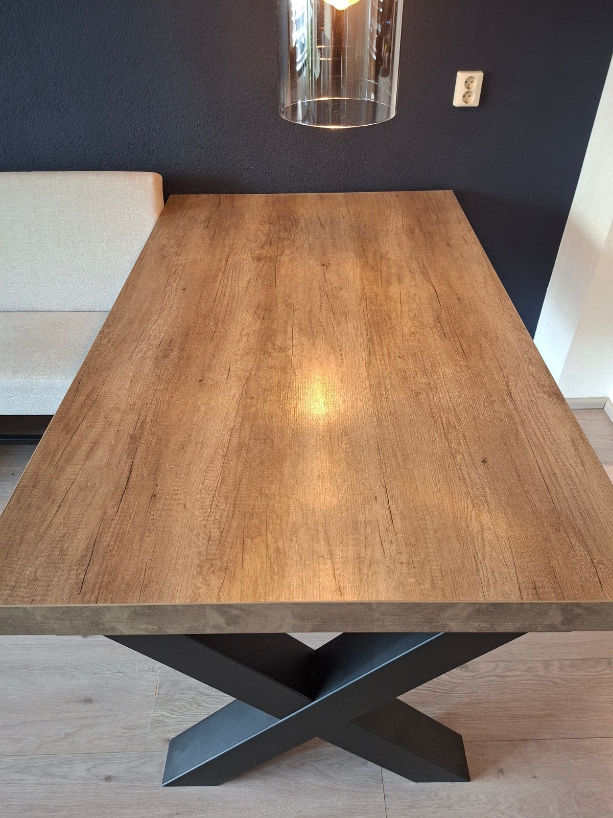 Eettafel, Ophalen, 100 tot 150 cm, 200 cm of meer, Zo goed als nieuw
