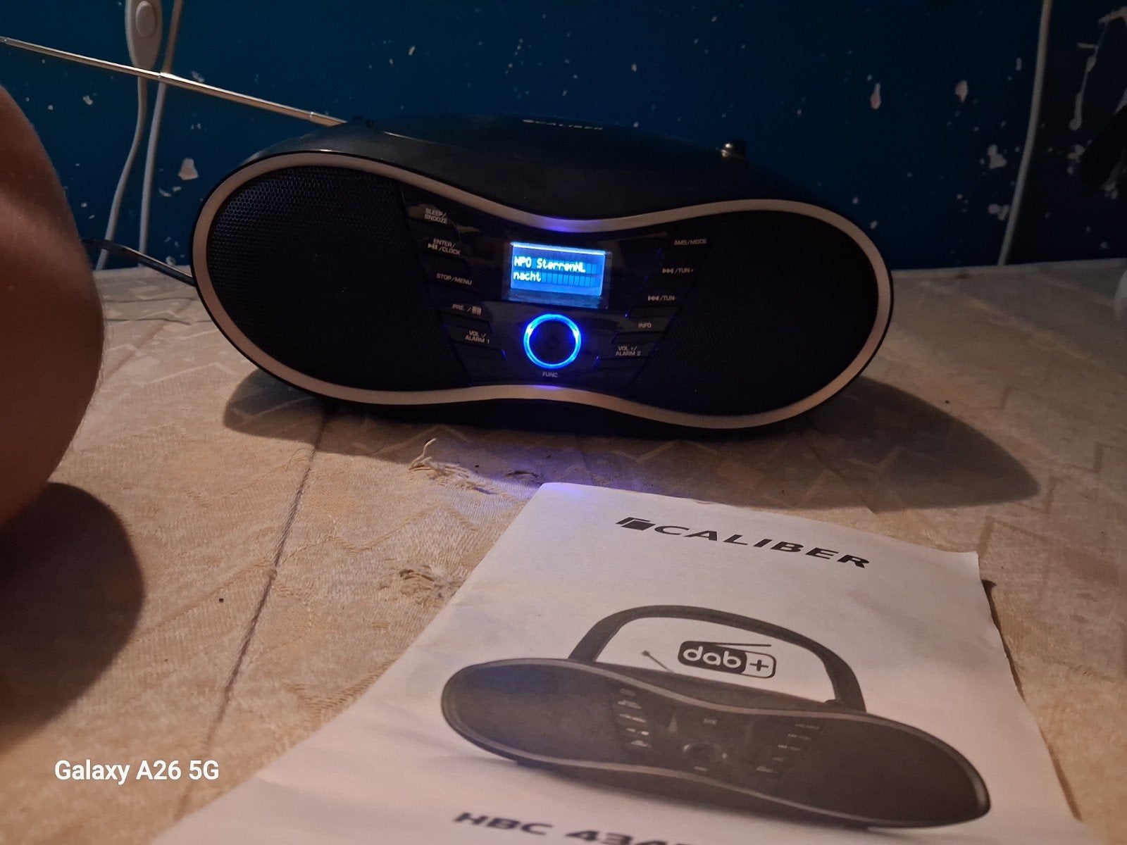 Caliber radio, Ophalen