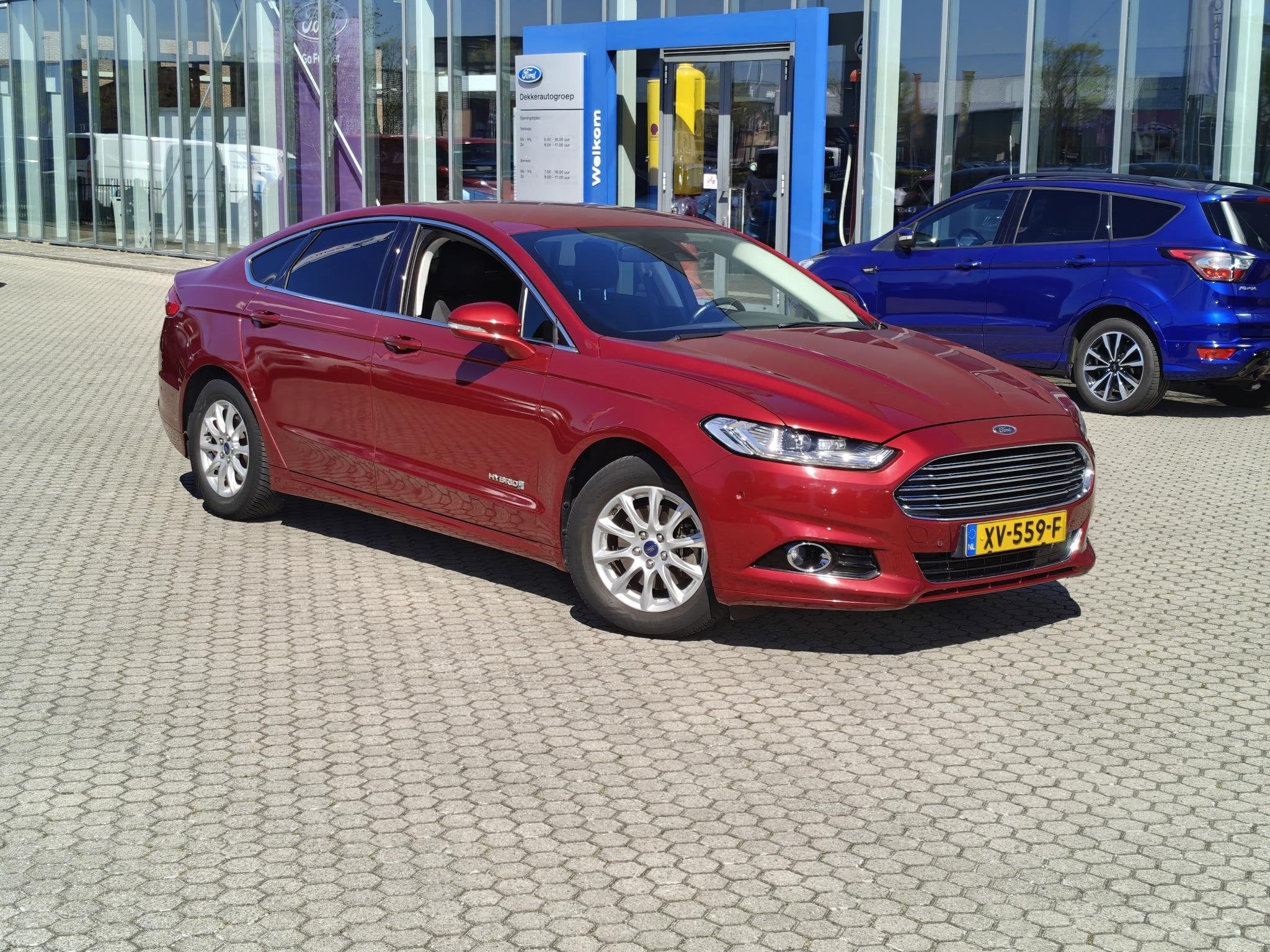 Ford Mondeo 2.0 IVCT HEV Titanium X | Adaptive Cruise | SYNC, Auto's, Ford, 188 pk, Stof, Euro 6, 4 cilinders
