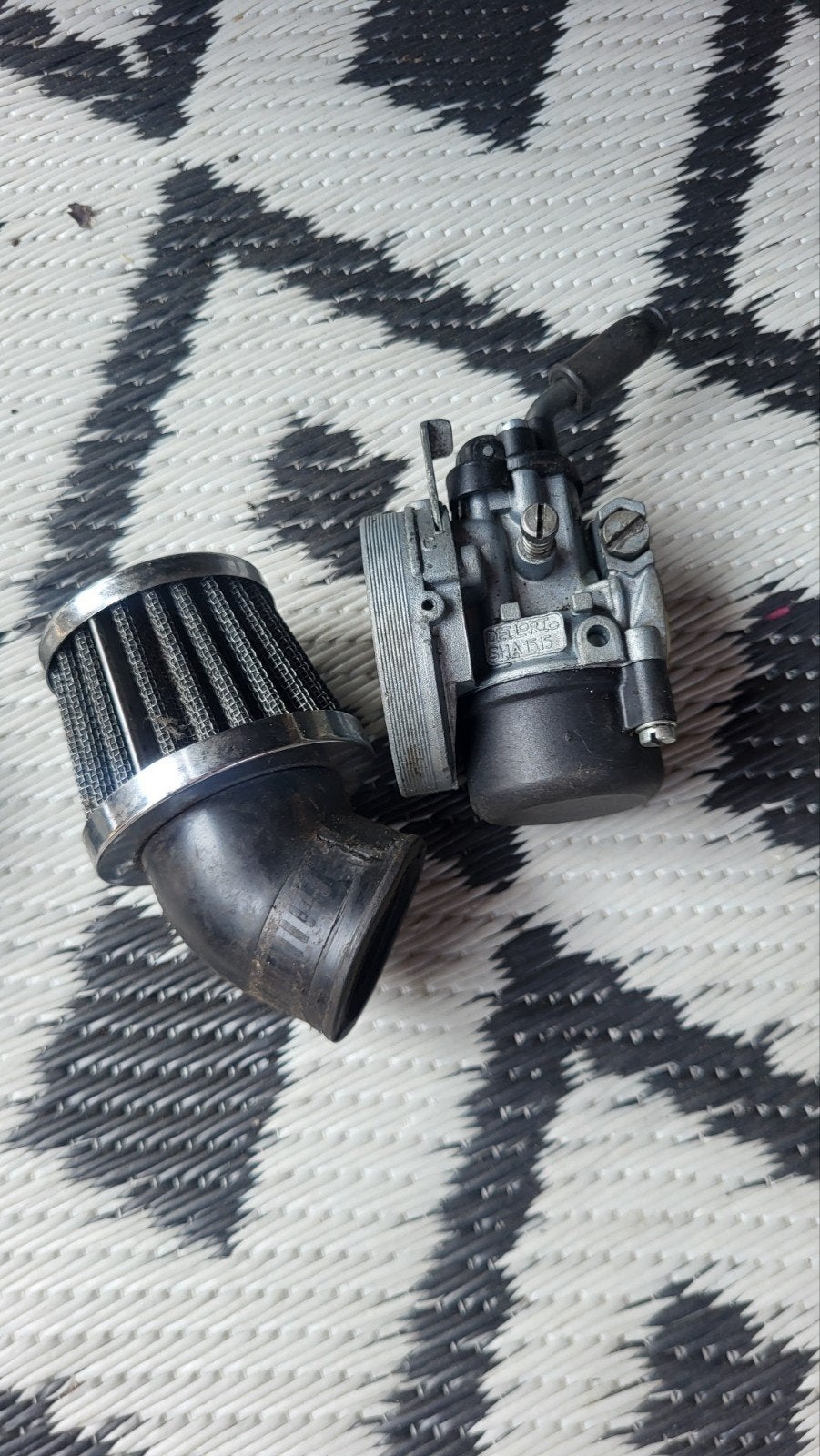 Dellorto SHA 15/15 Carburateur (tomos), Fietsen en Brommers, Ophalen of Verzenden, Carburateur