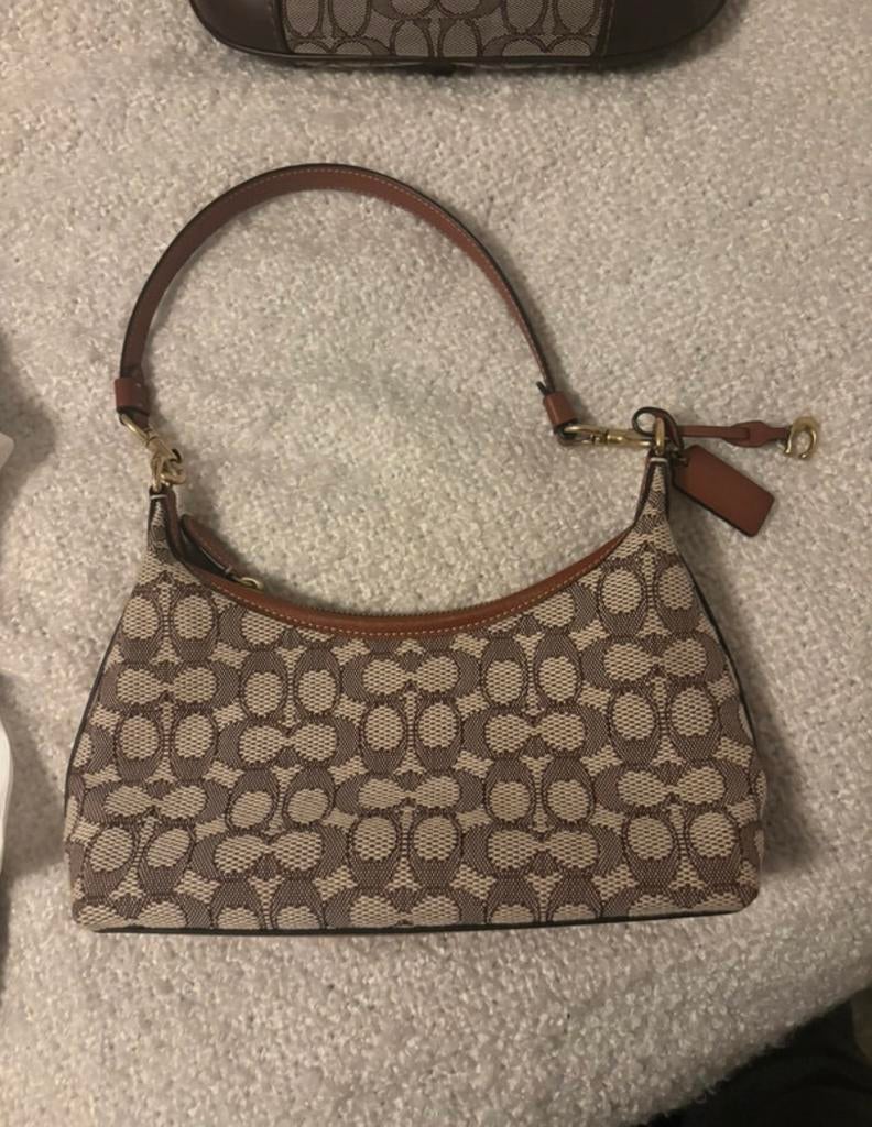 Coach tas, Sieraden, Tassen en Uiterlijk, Ophalen of Verzenden, Nieuw, Bruin, Schoudertasje
