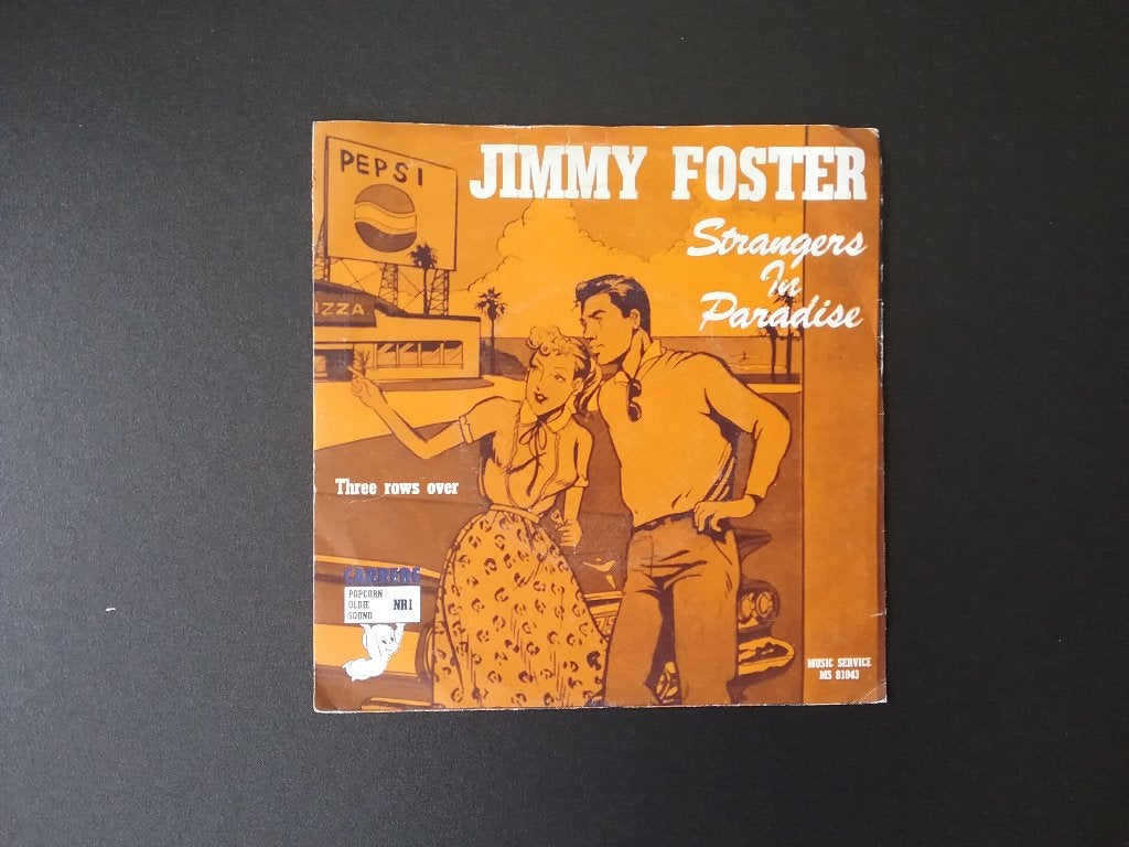 Jimmy Foster - Strangers in Paradise, Verzenden, Zo goed als nieuw, 7 inch, Overige genres