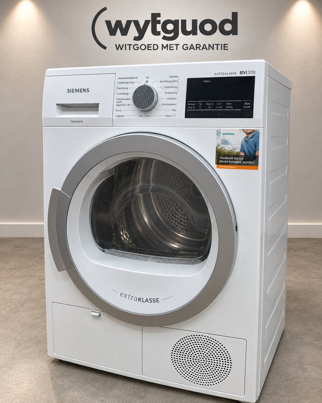 Siemens iSensoric extraKlasse - refurbished - Wytguod, Witgoed en Apparatuur, Ophalen, 6 tot 8 kg, Q, W