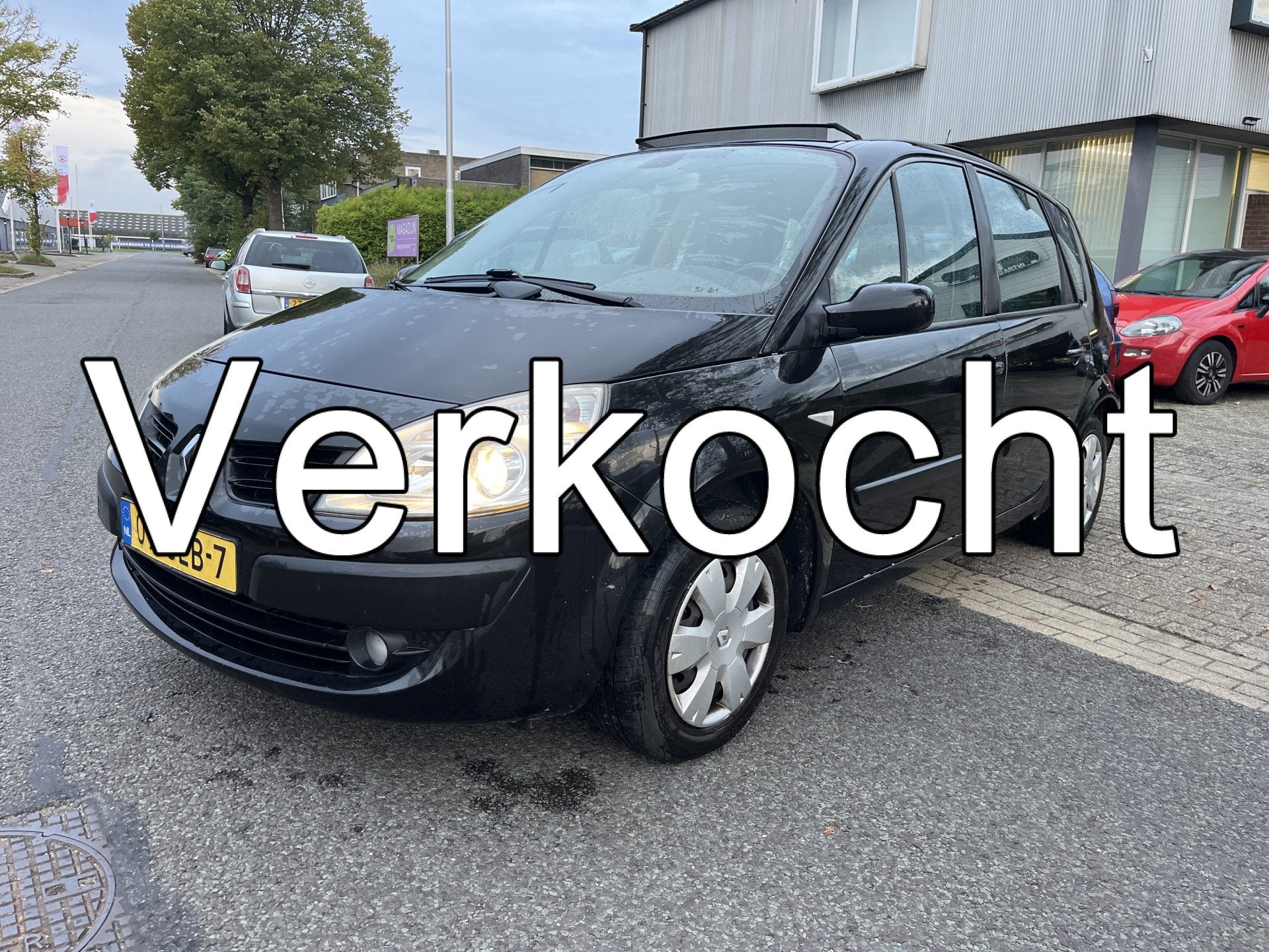 Renault Scénic 1.6-16V Business Line.Navigatie Panorama dak, 1295 kg, 4 cilinders, Zwart, Origineel Nederlands