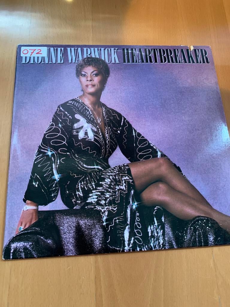 Dionne Warwick - Heartbreaker LP (1982), Cd's en Dvd's, Vinyl | Pop, Gebruikt, 1980 - 1989, 12 inch, Fotohoes