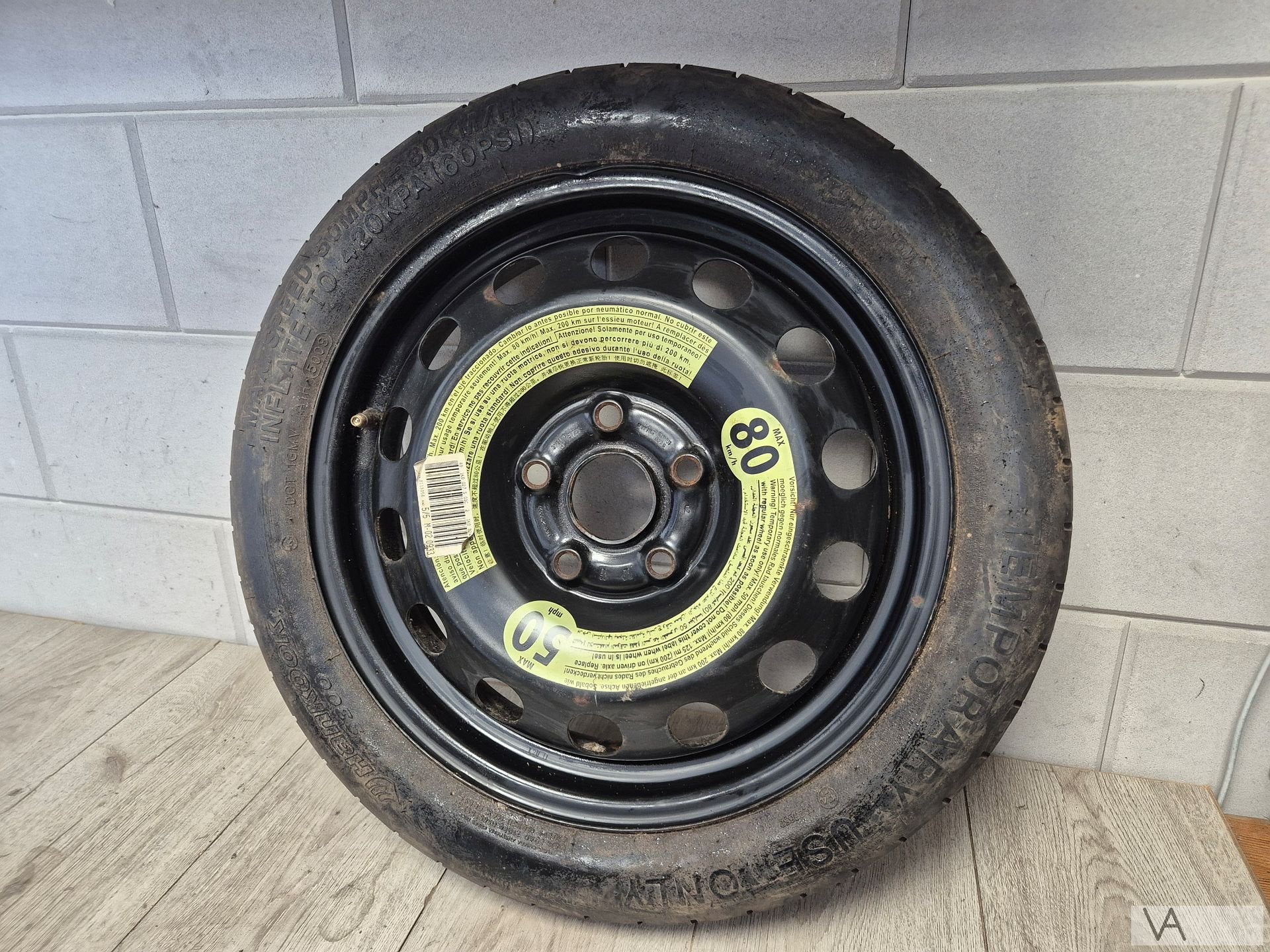 Thuiskomer VW Volkswagen Golf 5 6 7 Audi A3 Seat Leon €50, Gebruikt, -, -, Banden en Velgen