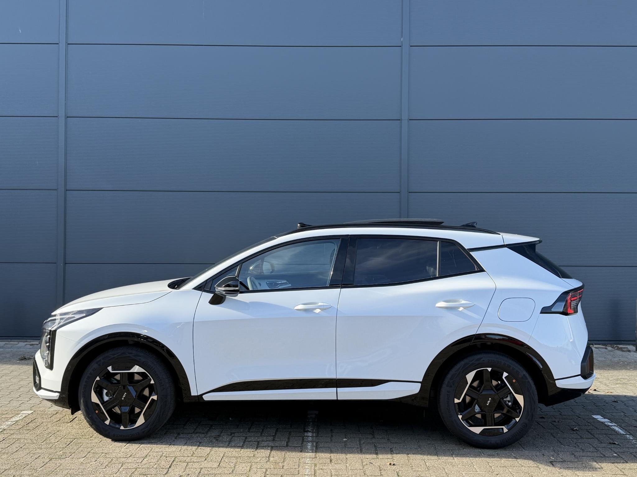 Kia Sportage 1.6 T-GDi Hybrid GT-Line | Panoramaschuifdak |, Auto's, 4 cilinders, Wit, Startonderbreker, SUV of Terreinwagen