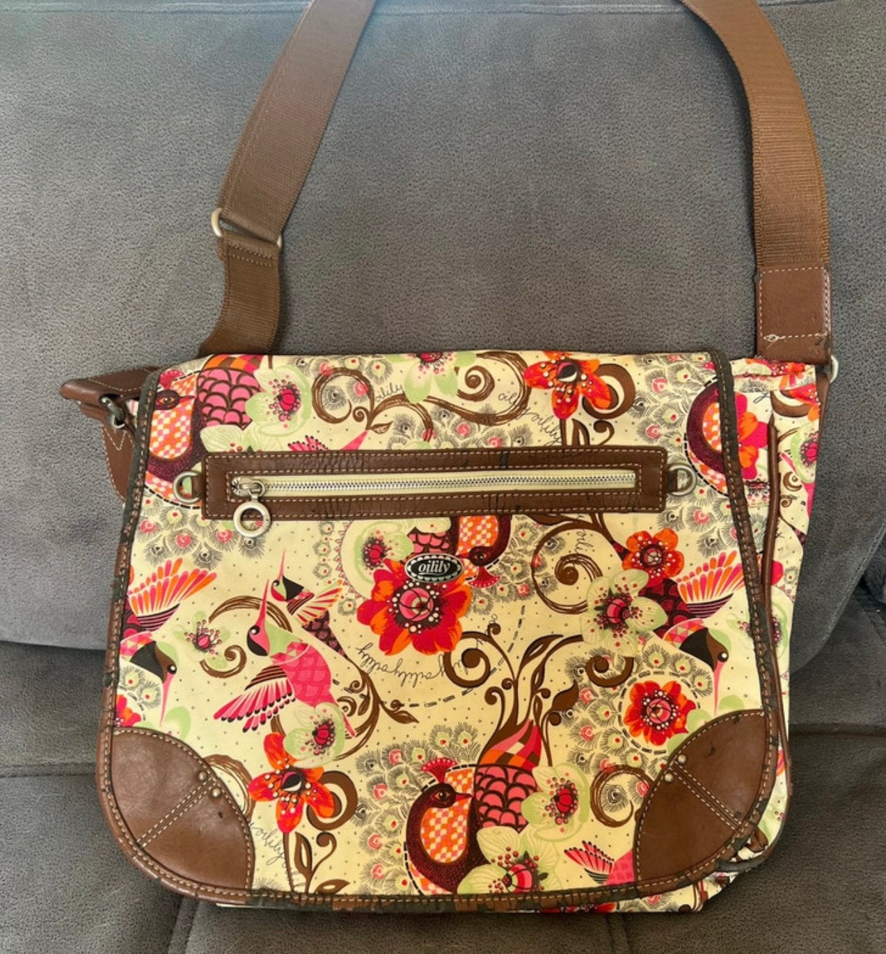 Oilily tas back to school luier tas speelgoedtas etc, Ophalen of Verzenden, Gebruikt, Overige kleuren, Oilily
